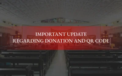 Important Update Regarding Donations and QR Code